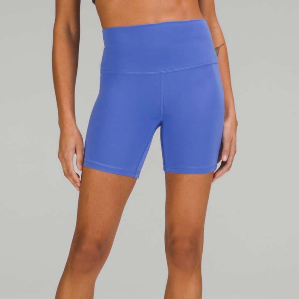 Indigo lululemon align shorts!